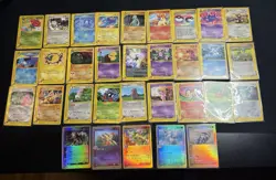 Pokemon Cards VINTAGE Lot 32 Cards 2000s, Expedition, Aquapolis, EX (NM-LP-MP) - Image 1
