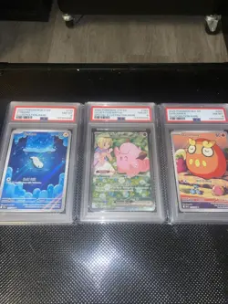Pokemon Graded Card Lot (all Psa 8) - Image 1
