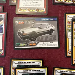 TOKYOPOP - AEG INITIAL-D GAME Promo Pack Card Lot (30) Features Trueno 86 Card - Image 1