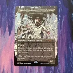 Cast-Off Consort-Bloodletter of Aclazotz MINT 2502 Secret Lair SLD MTG Unplayed - Image 1