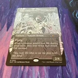 Cast-Off Consort-Bloodletter of Aclazotz MINT 2502 Secret Lair SLD MTG Unplayed - Image 2