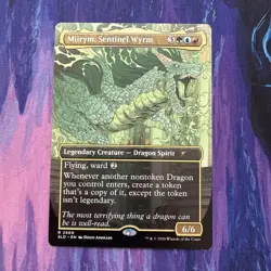 Miirym, Sentinel Wyrm MINT Borderless 2500 Secret Lair SLD MTG Rare Unplayed NM - Image 1