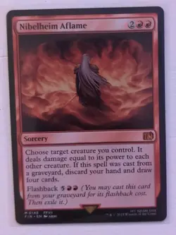 Nibelheim Aflame MTG, Mythic #146 - Image 1