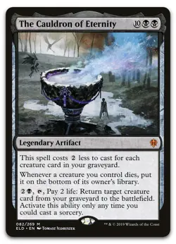 The Cauldron of Eternity #82 (NM) Throne of Eldraine ELD Magic MTG - Image 1