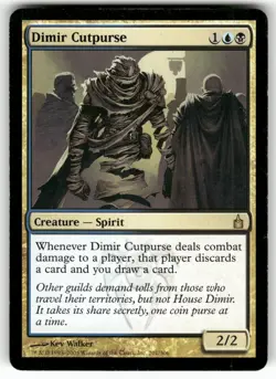 Dimir Cutpurse 201 Rare Ravnica: City of Guilds Lightly Played - Image 1
