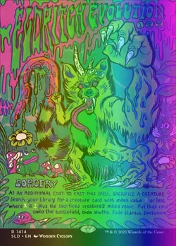 MTG Eldritch Evolution (1414/3004) Secret Lair Drop Series NM FOIL - Image 1