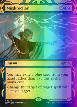 MTG Magic the Gathering Misdirection (1272/3004) Secret Lair Drop Series NM FOIL - Image 1