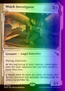 MTG Wojek Investigator (340/462) Murders at Karlov Manor NM FOIL - Image 1