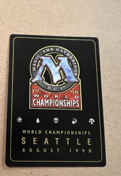 Cursed Scroll - Championship Deck - MTG - Magic the Gathering - 1998 - Image 3