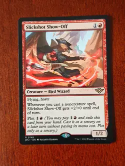 Slickshot Show-Off Outlaws of Thunder Junction Regular NM MTG - Image 1