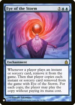 x1 Eye of the Storm - The List R MTG The List M/NM, English - Image 1