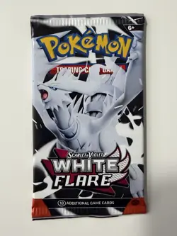 (HEAVY)🔥 22.70g Pokemon TCG White Flare Booster Pack Factory Sealed✅ - Image 2
