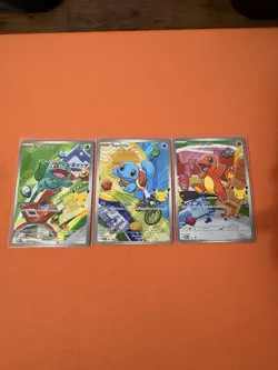 Pokemon TCG First Partner Illustration Collection Series 1 Kanto GEN 1 Set - Image 1