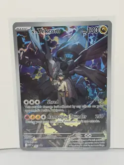 Pokemon TCG N’s Zekrom #031 Black Star Promo Full Art Ascended Heroes - NM - Image 1