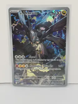 Pokemon TCG N’s Zekrom #031 Black Star Promo Full Art Ascended Heroes - NM - Image 1