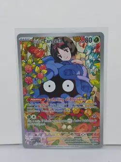 Pokemon TCG Erika’s Tangela 218/217 Ascended Heroes Illustration Rare - Image 1