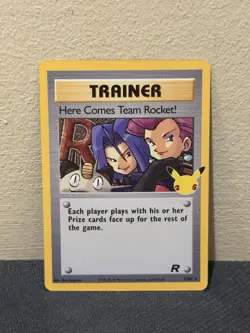 Pokemon TCG Here Comes Team Rocket! 15/82 Celebrations Classic Collection MINT - Image 1