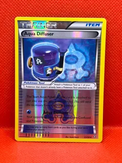 Pokemon Tcg Aqua Diffuser 23/34 Double Crisis Reverse Holo - Image 1