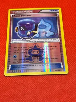 Pokemon Tcg Aqua Diffuser 23/34 Double Crisis Reverse Holo - Image 2