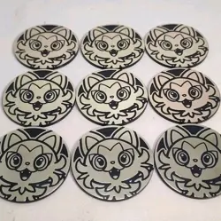 Pokemon TCG Token Coins Lot of 19 - Charizard, Pikachu, Kleavor, and More - Image 3
