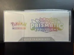 Pokemon TCG Prismatic Evolutions ETB Elite Trainer Box FACTORY SEALED & NEW - Image 3