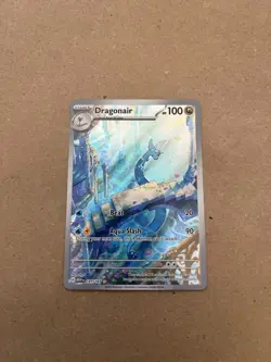 Pokemon TCG Dragonair Illustration Rare Full Art Holo 181/165 Scarlet & Violet … - Image 1