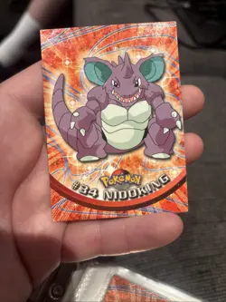 Topps Pokemon #34 Nidoking - Image 1