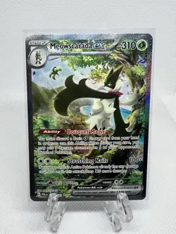 2023 Pokemon TCG Paldea Evolved: Meowscarada ex 256/193 SIR - Image 1