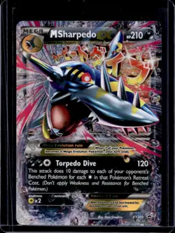 2013-17 Pokemon XY Promos Mega Sharpedo #XY200 - Image 1