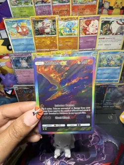 Pokemon TCG Pocket Moltres Textured Holo Rare - Fan Art / Custom Art - Image 2
