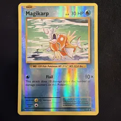 POKEMON MAGIKARP 33/108 REVERSE HOLO EVOLUTIONS NM - Image 1