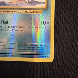 POKEMON MAGIKARP 33/108 REVERSE HOLO EVOLUTIONS NM - Image 5