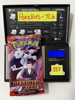 (HEAVY)🔥22.42g Pokemon TCG Destined Rivals Booster Pack Factory Sealed✅ - Image 1