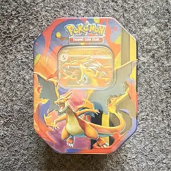 Pokemon Charizard Mega Charizard Y Tin - Image 1