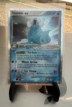 Pokemon Walrein ex Legend Maker 89/92 Holo EX - Image 1