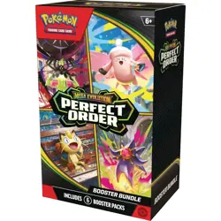 Pokemon TCG: Mega Evolution-Perfect Order Booster Bundle (6 Packs) New Sealed - Image 2