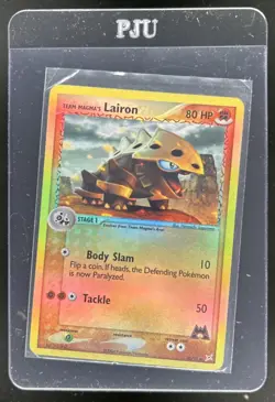 2004 Pokemon EX Team Magma vs Aqua Magma's Lairon #20/95 - Image 1