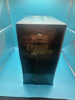 Pokemon Crown Zenith elite trainer box sealed new w/case small corner tear - Image 3