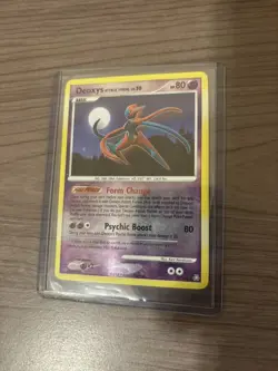 2008 Pokemon Legends Awakened Deoxys Attack Forme 24/146 Reverse Holo - Image 1