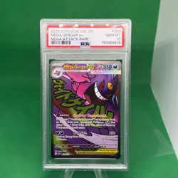2026 POKEMON ASC EN-ASCENDED HEROES MEGA ATTACK RARE #269 MEGA GENGAR EX PSA 10 - Image 1