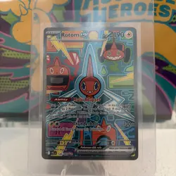 Rotom ex 126/094 SIR Full Art Holo Pokemon Mega Evolution Phantasmal Flames - NM - Image 1