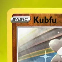 2021 POKEMON SWORD & SHIELD CHILLING REIGN KUBFU REVERSE HOLO #093/198 - Image 3