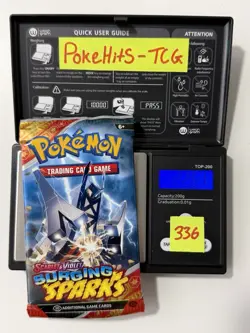 (VERY HEAVY)🔥 22.61g Pokemon TCG Surging Sparks Booster Pack Factory Sealed✅ - Image 1