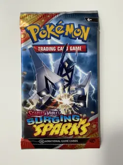 (VERY HEAVY)🔥 22.61g Pokemon TCG Surging Sparks Booster Pack Factory Sealed✅ - Image 2