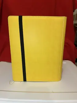 Ultra Pro Pokemon Pikachu Binder Yellow 9 Pocket - Image 2
