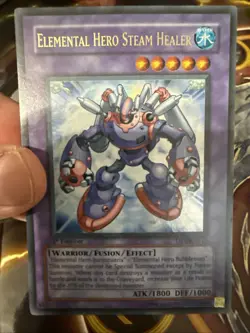 Elemental Hero Steam Healer DP1-EN013 - Jaden Yuki - 1st Edition - Image 2