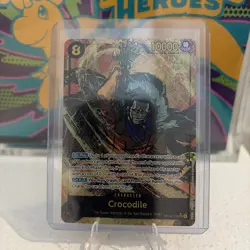 Crocodile OP14-120 Alt Art SEC One Piece Card Game English - NM - Image 1