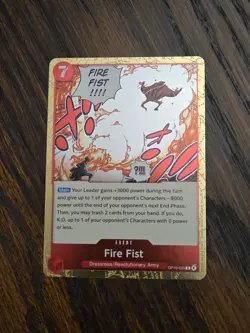 One Piece Fire Fist OP15-020 Adventure on Kami's Island Foil - Image 1