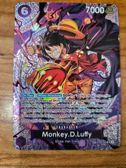 Monkey.D.Luffy (SP) ST26-005 Adventure on Kami's Island Foil - Image 5