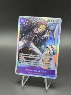 Rosinante & Law SR Super Rare EB04-038 One Piece TCG English - Image 1